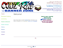 Tablet Screenshot of copyritebannerzone.com